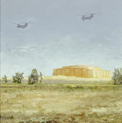 Ziggurat Of Ur, Iraq, April 2003